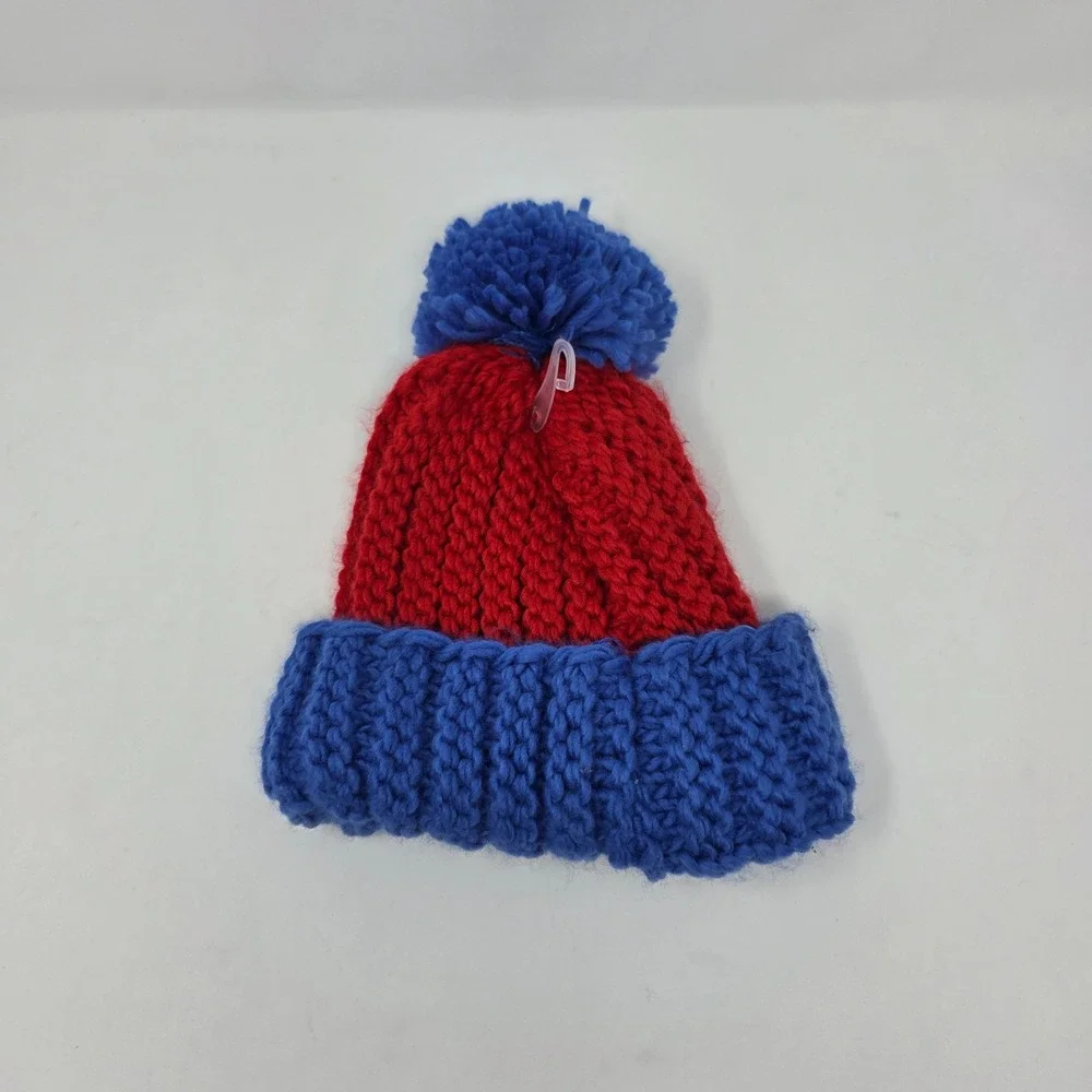 Spidey and His Amazing Friends Spiderman Toddler‎ Beanie Hat Cap Red/Blue Knit